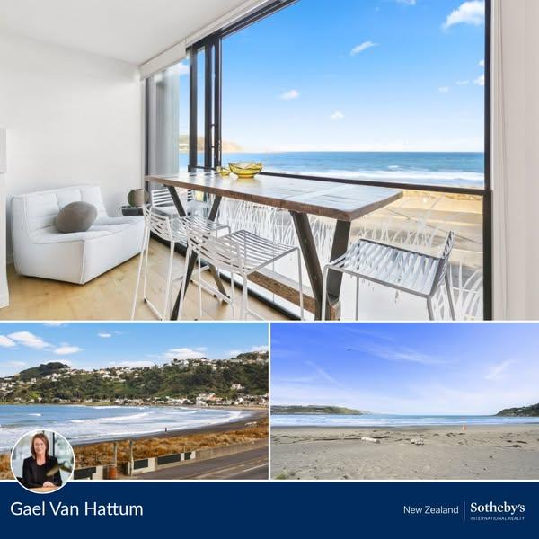 Absolute Beachfront – Prime Lyall Bay