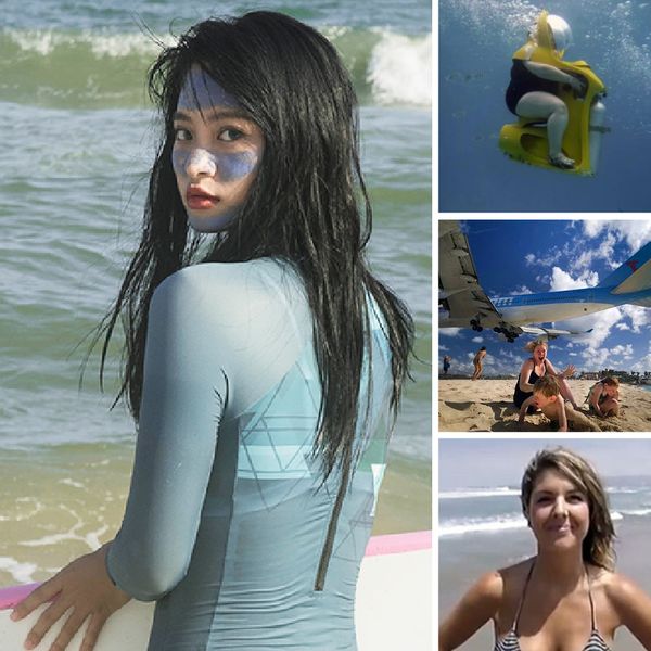 35+ morsomme strandbilder som gikk galt