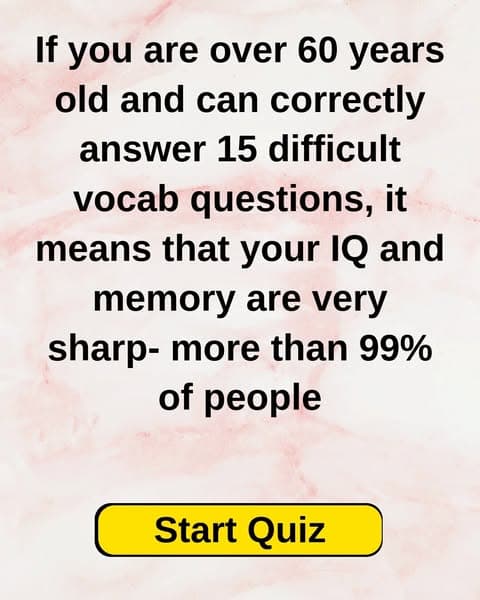 97% Of Adults Fail This Elementary Level Vocab Quiz Miserably- Can You Get Even One Right?