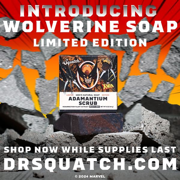 Limited Edition Wolverine Soap 👉