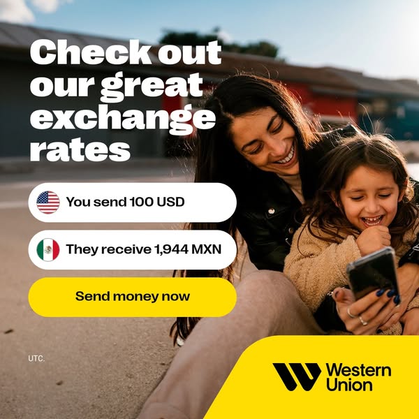 Send money with Western Union