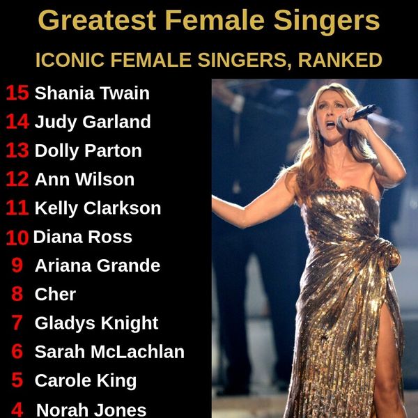 Ranking The Top Female Singers In The Music Industry