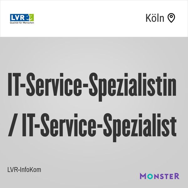 IT-Service-Spezialistin / IT-Service-Spezialist