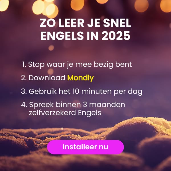 Zo leer je snel Engels in 2025