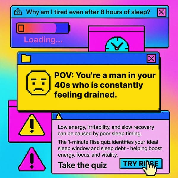 Take the sleep quiz 😴