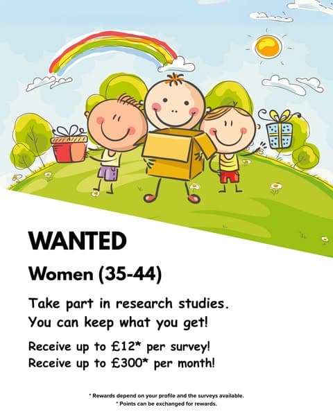 We are looking for women in the UK. You can keep everything you get!