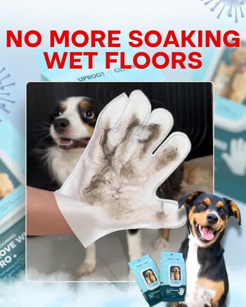 Effortless Grooming & a Shiny Coat with Uproot Grooming Gloves Pro!