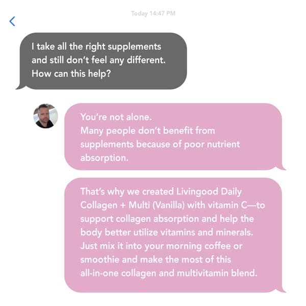 Up To 41% OFF The Livingood Daily Collagen + Multi