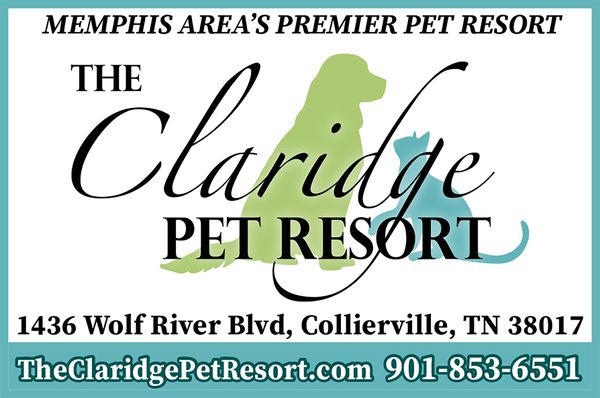 Pet Care Services | The Claridge Pet Resort | Collierville, Memphis, TN