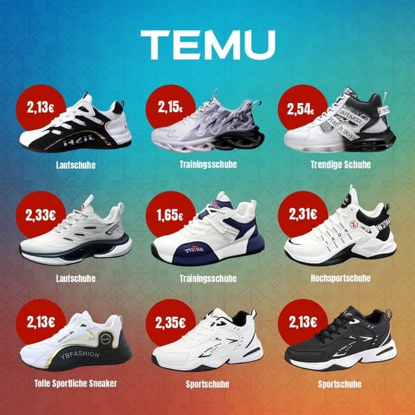 Tolle Angebote bei Temu