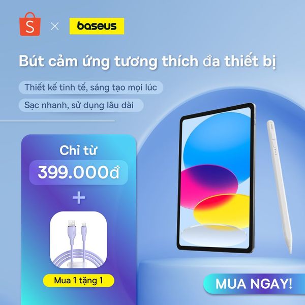 DUY NHẤT 10.10 | BASEUS GIẢM TO