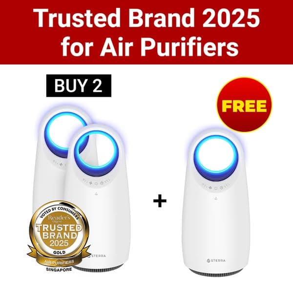 Buy 2 Get 1 Air Purifier - 2 Sterra Mars™ Air Purifiers + 1 FREE Sterr