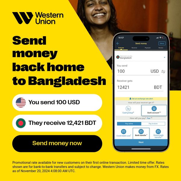 Send money with Western Union