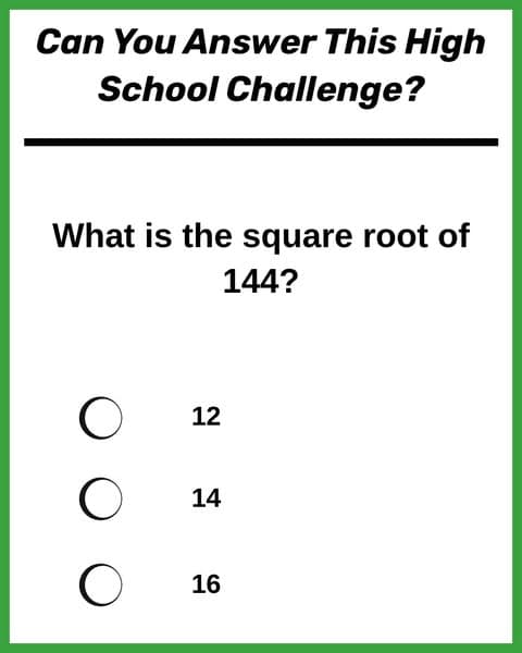 Only True Knowledge Buffs Can Pass This High School Quiz