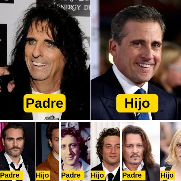 Más de 35 papás famosos que han transmitido su buen aspecto