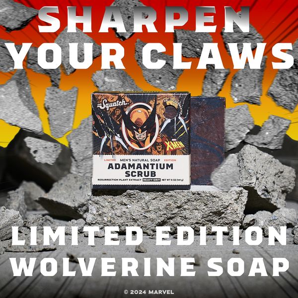 💥LIMITED EDITION WOLVERINE SOAP💥