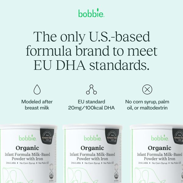 Organic Infant Formula Modeled After Breast Milk