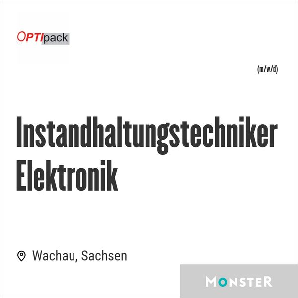 Instandhaltungstechniker Elektronik