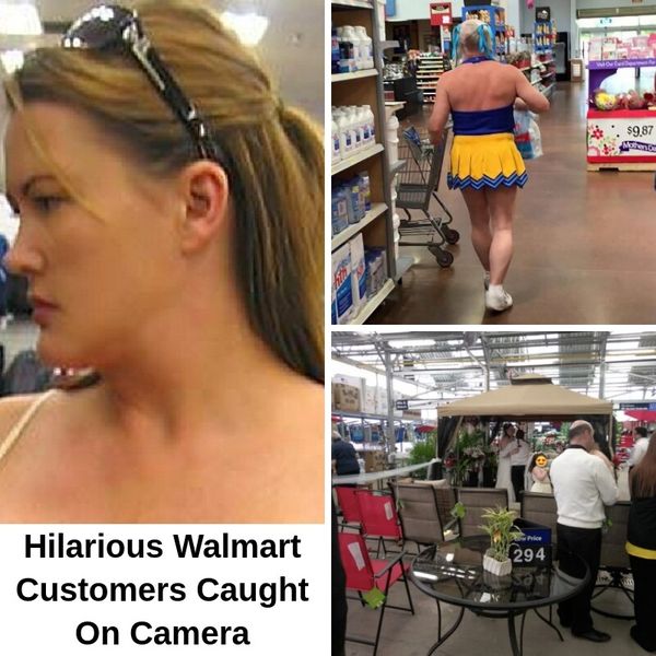 Walmart Cameras Captured These Funny 30 Photos