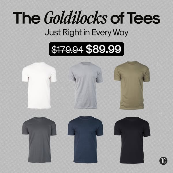 Tees That Fit Like They Were Made Just for You