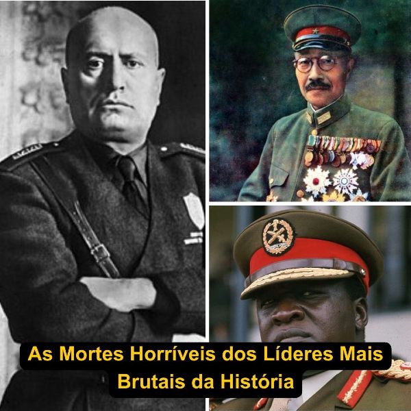 Morto aos 61 anos - Benito Mussolini e sua amante foram mortos a tiros, e seus corpos foram pendurados em exposição. Seu corpo morto estava quase irreconhecível depois de ser atacado pela multidão. Aqui estão mais mortes horríveis dos líderes...