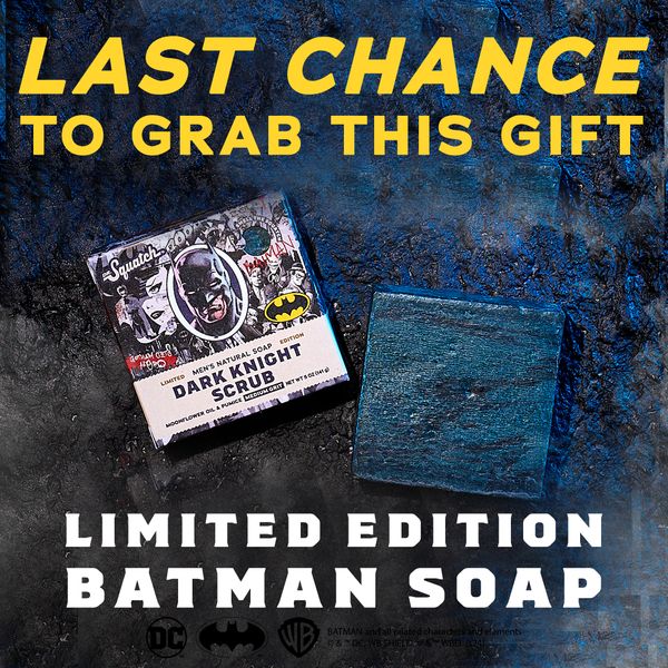 Limited Edition Batman & Joker Soaps