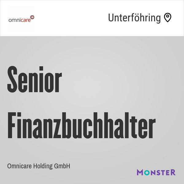 Senior Finanzbuchhalter