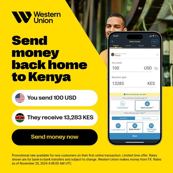 Send money with Western Union