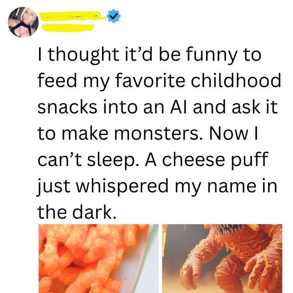 We Asked AI To Change Our Favorite Childhood Snacks Into Monsters – And Now We’re Terrified