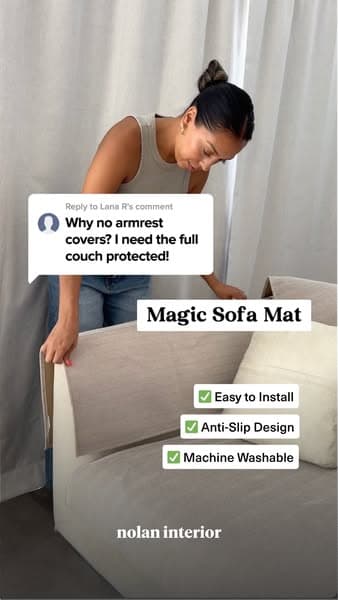 The Only Mat That Covers Armrests Too