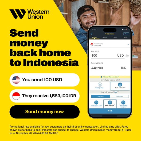 Send money with Western Union