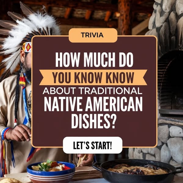 🌽 From fry bread to bison stew, how much do you know about Native American foods? 🦃