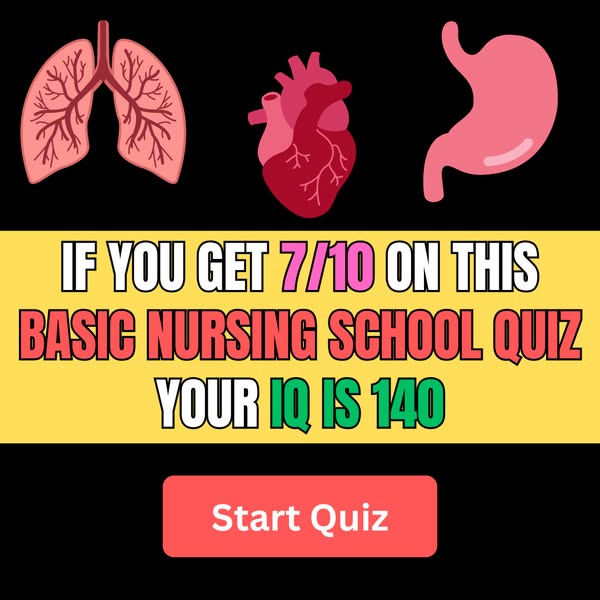 If You Went To Nursing School, Prove It 🩺