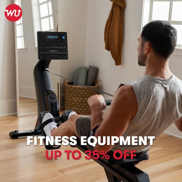 Enjoy up to 35% OFF on Fitness Equipment!