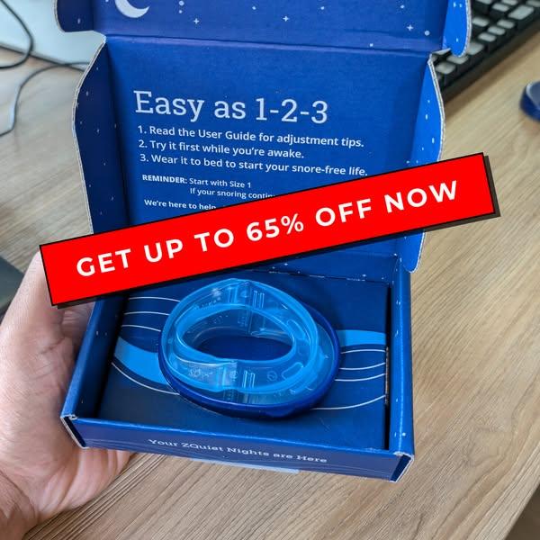 Get ZQuiet up to 65% OFF Today!