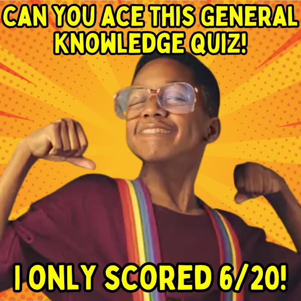 Brains or bluff? 🤔📘 See if your general knowledge is truly top-notch in this quiz!