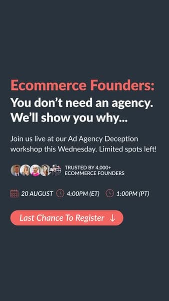 LAST CHANCE TO JOIN THIS WORKSHOP