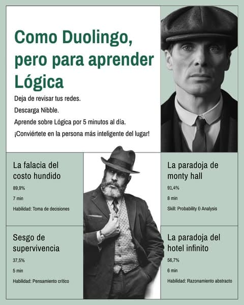 🧠 Toda persona inteligente debería conocer la lógica!