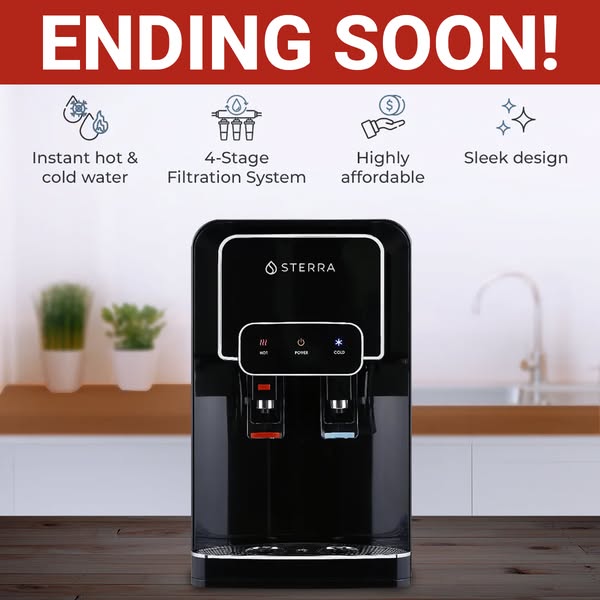 Sterra X™ Tank Tabletop Hot & Cold Water Purifier