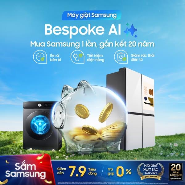 Samsung ưu đãi đến 7.9TR