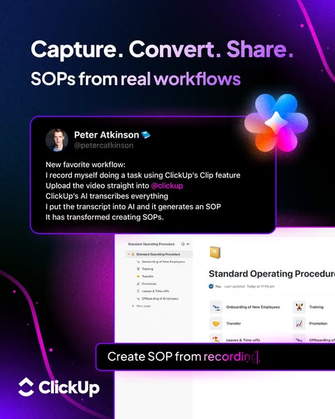 Let AI Build Your SOPs