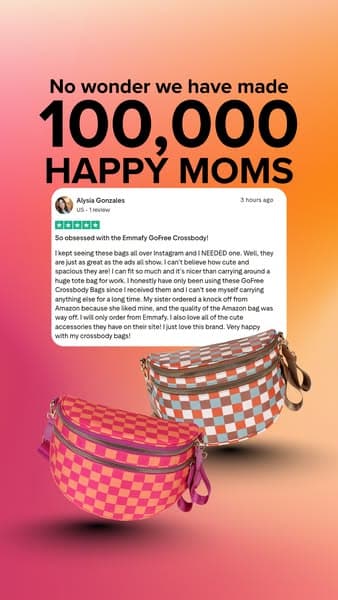 The Roomiest Crossbody Bag