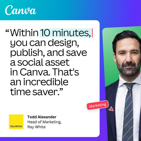 Cut design time with Canva