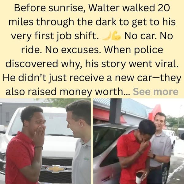 Man Walked 20 Miles In The Dark—When The Police Found Out Why, They Were Stunned