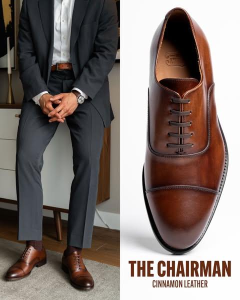 The Chairman | Cinnamon Leather