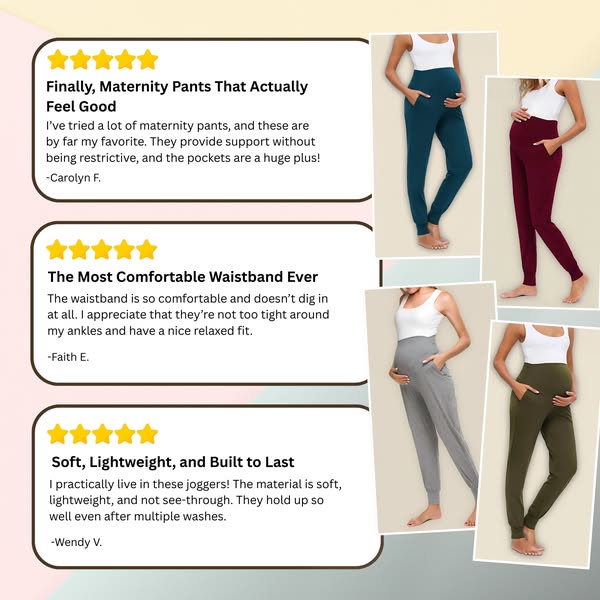Cloud Jogger Pants - Maternity & Postpartum