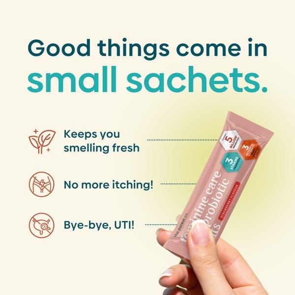 Simplify Your V-Care with Just One Daily Sachet💡