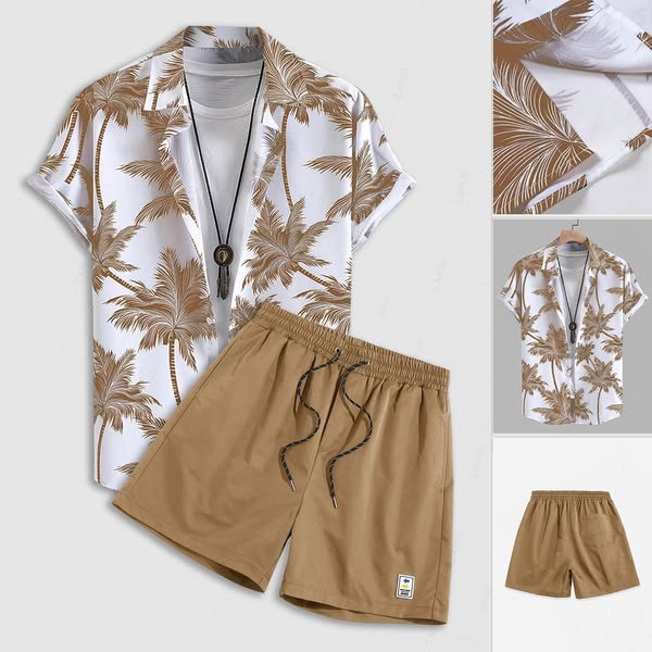 Coconut Tree Shirt Sets
