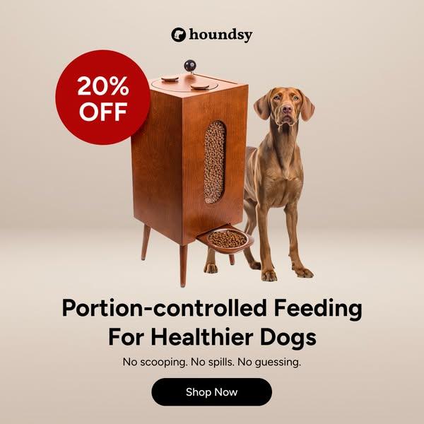 Portion-Controlled Feeder with 400+ 5-Star Reviews