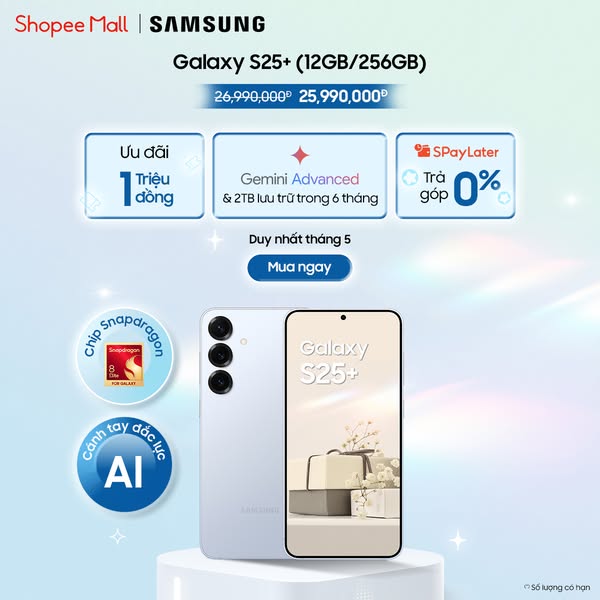 Tháng 5 deal đỉnh, quà Galaxy linh đình